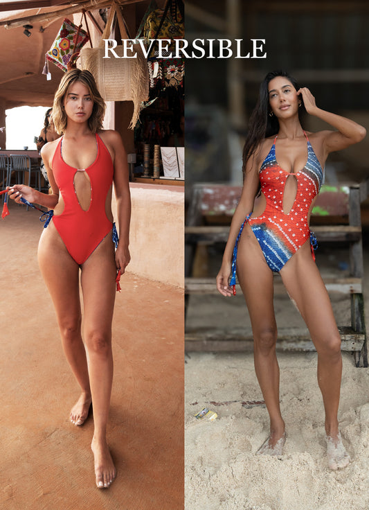 Fire On The Water - Reversible One Piece